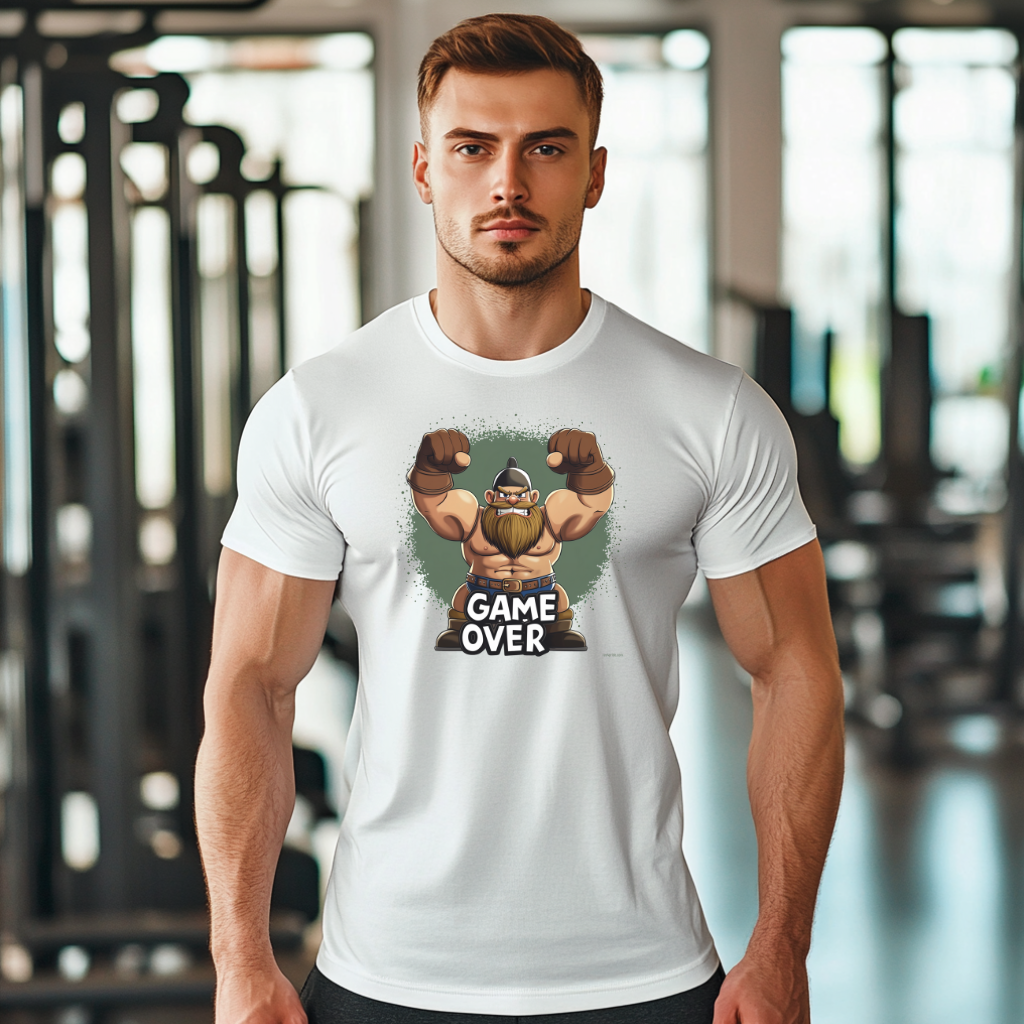 t shirt lgbt homme game over