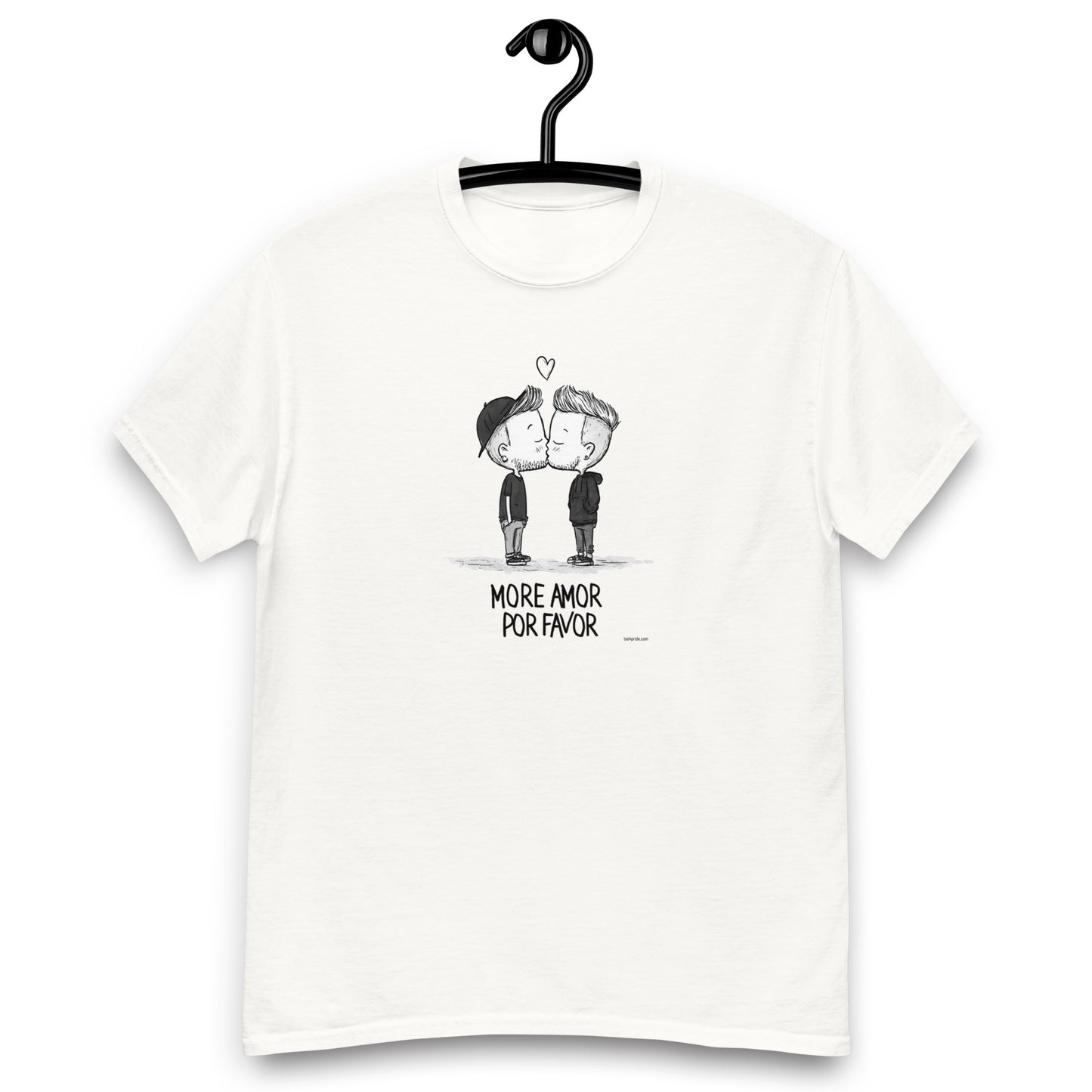 t shirt more amor por favor gay