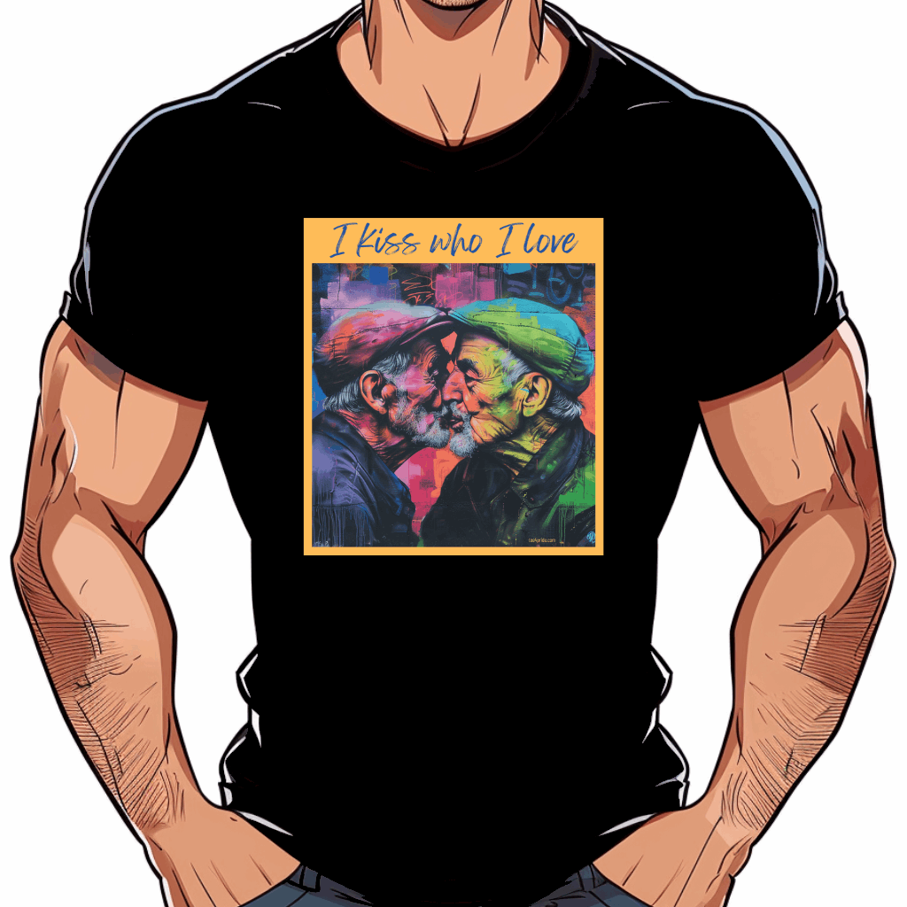 tee shirt Lgbt pour homme