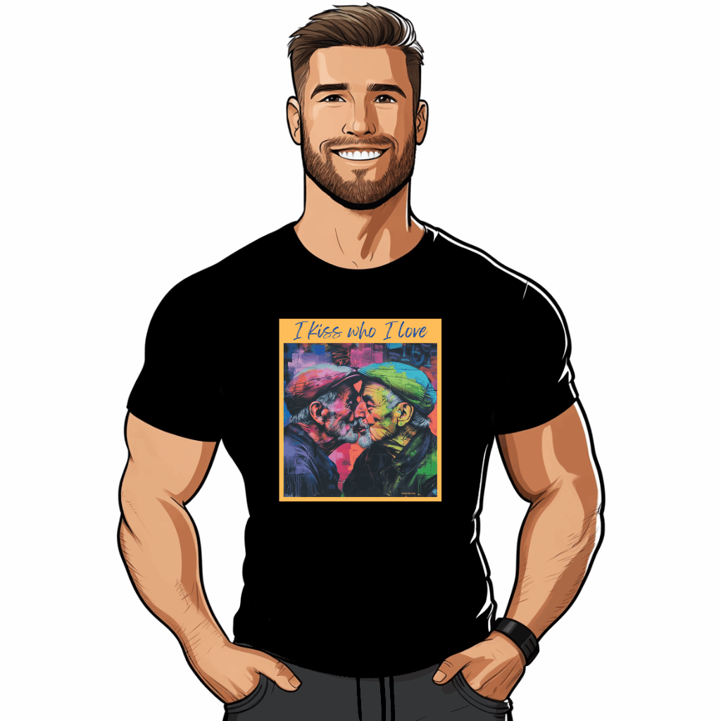tee-shirt Lgbt pour homme
