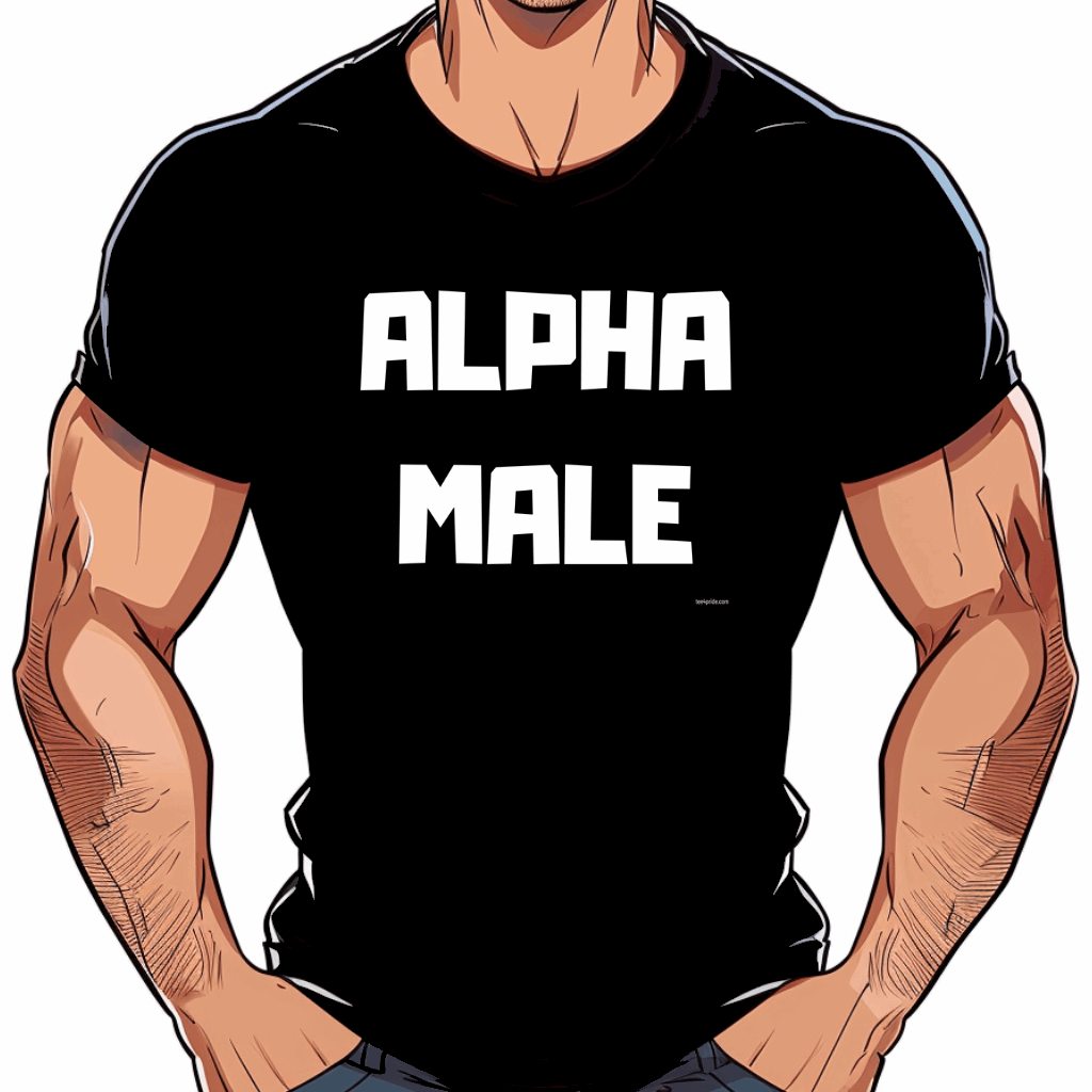 tee shirt gay homme dominateur