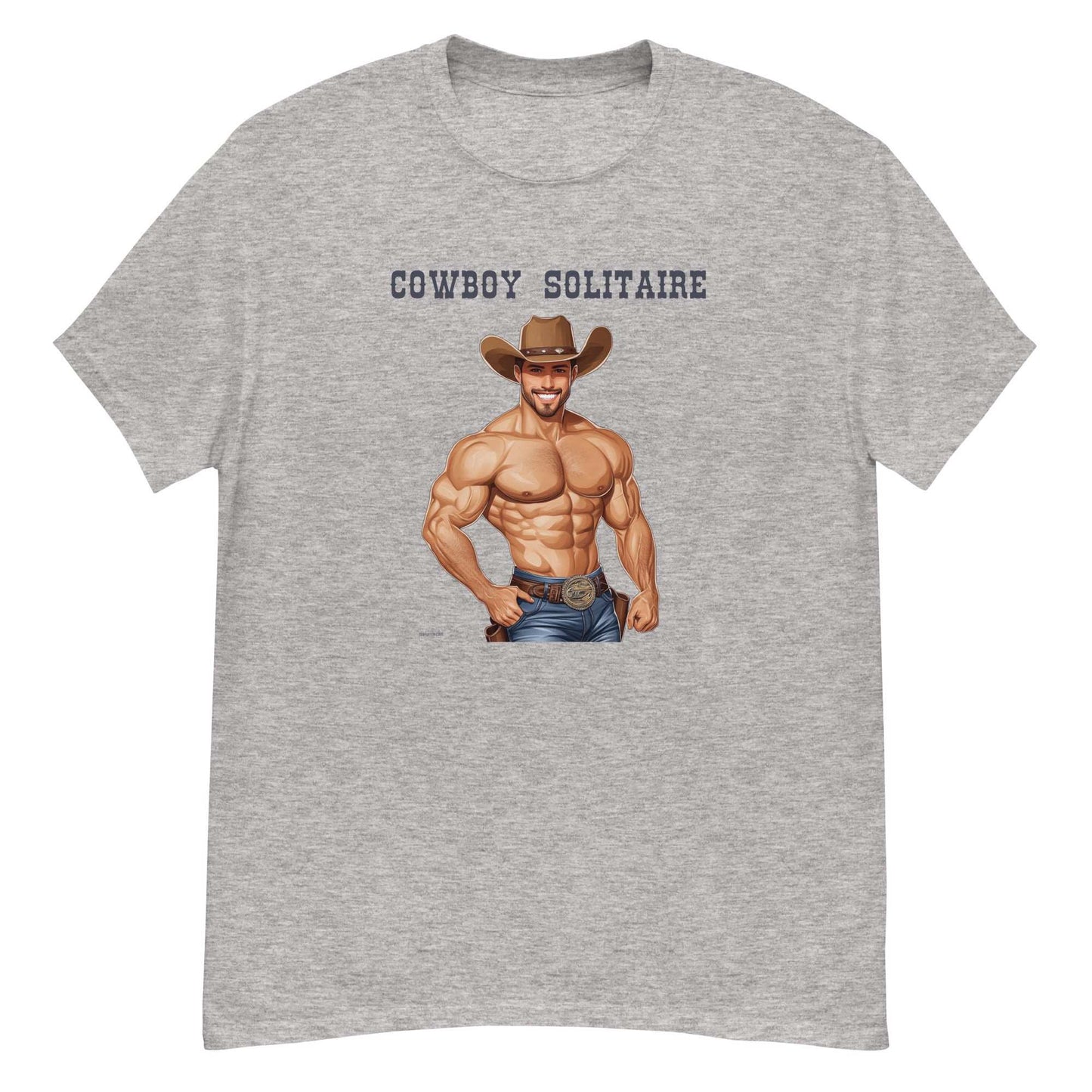 tee shirt lgbt homme cow boy