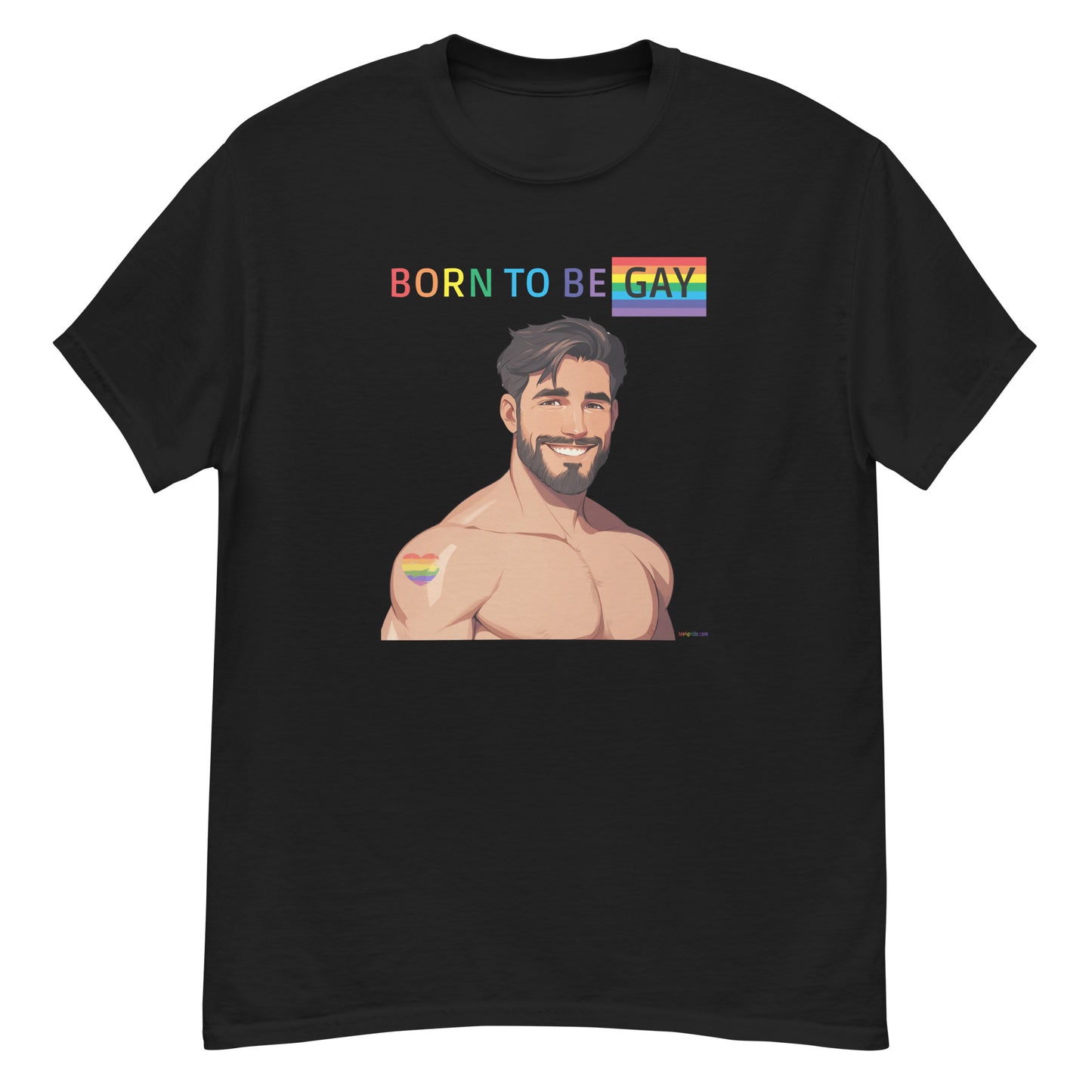 tee shirt Lgbt homme fier
