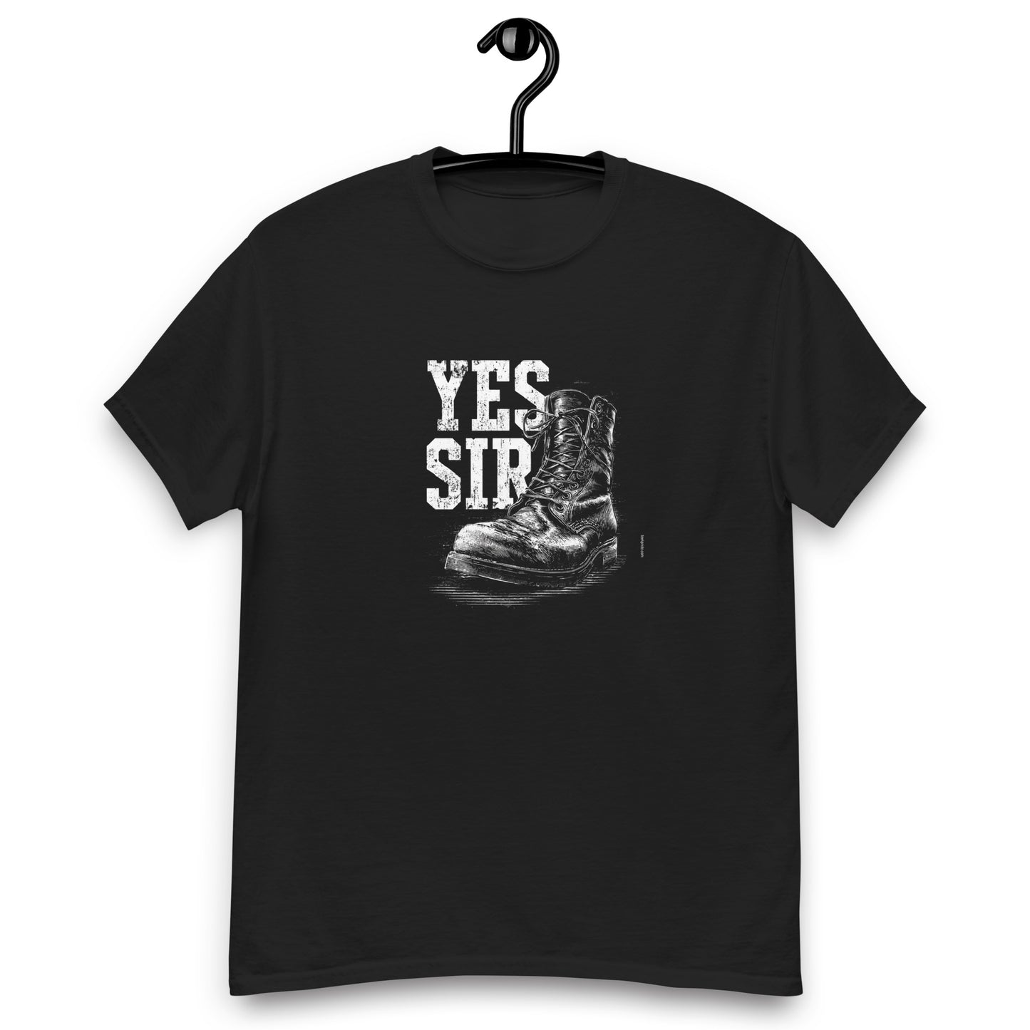tee shirt Yes sir