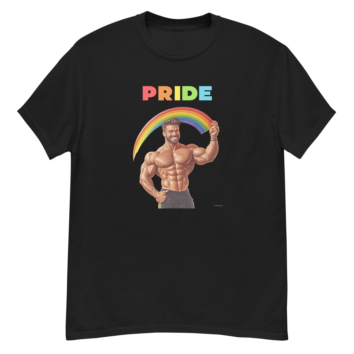 tee shirt arc en ciel gay