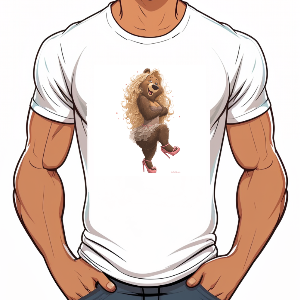 tee shirt drag queen bear