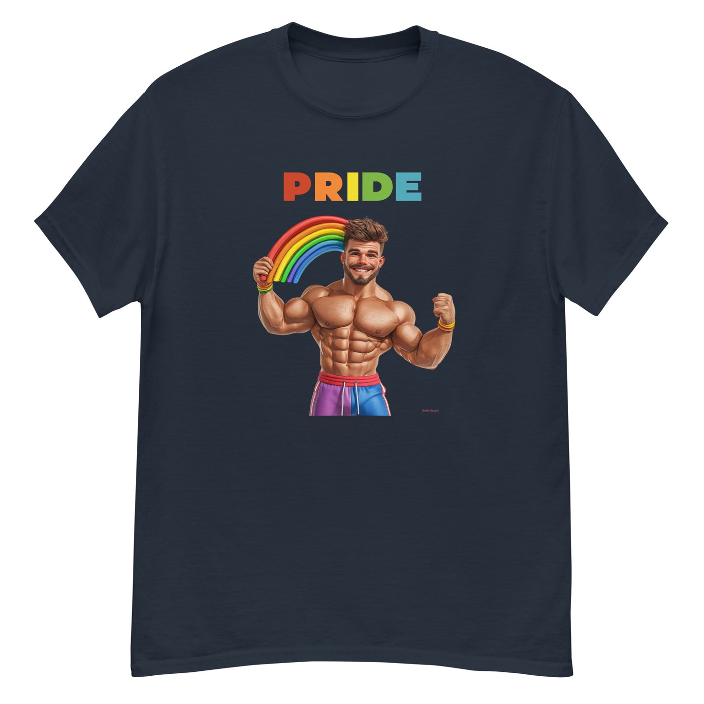 tee shirt gay pride arc en ciel