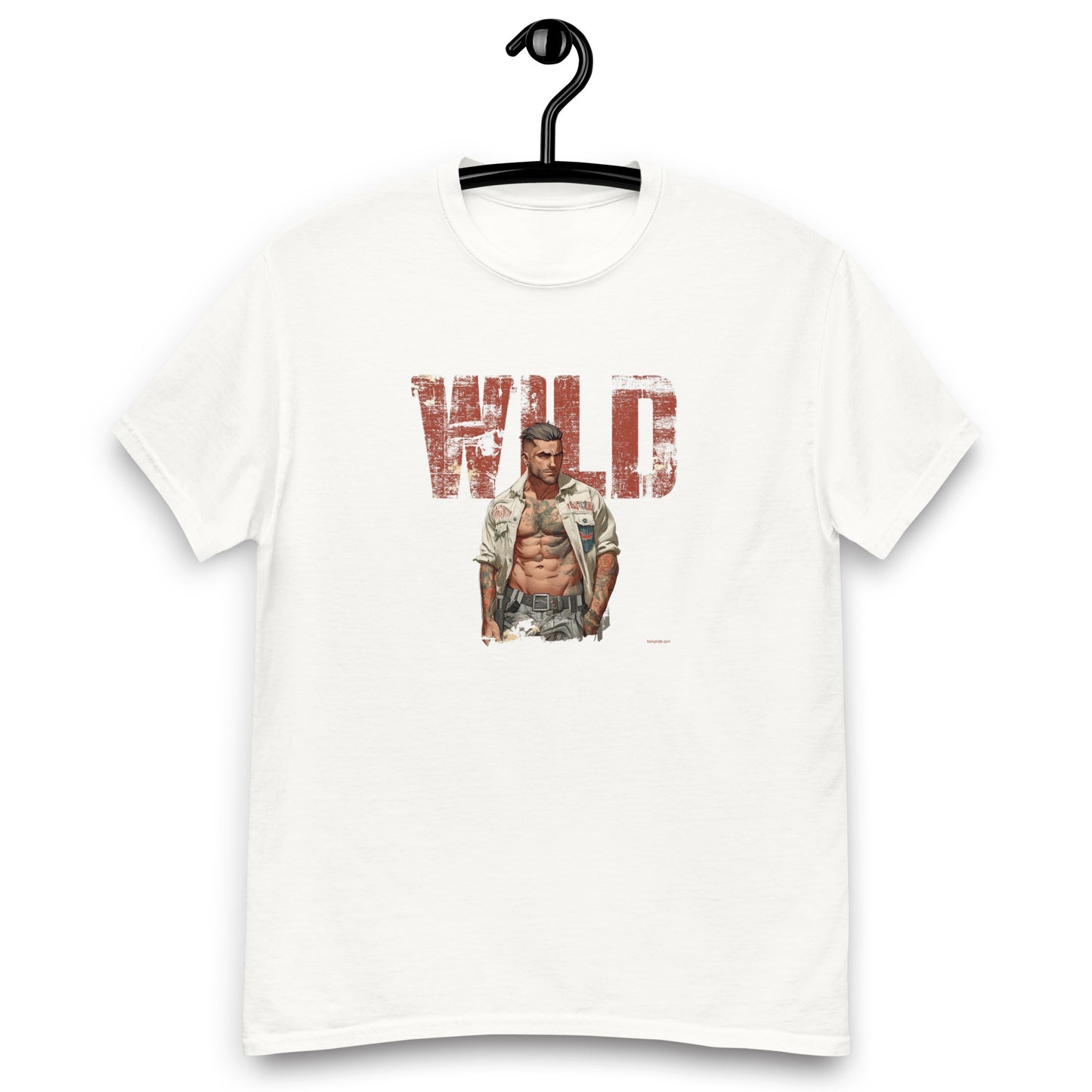 tee shirt gay sauvage