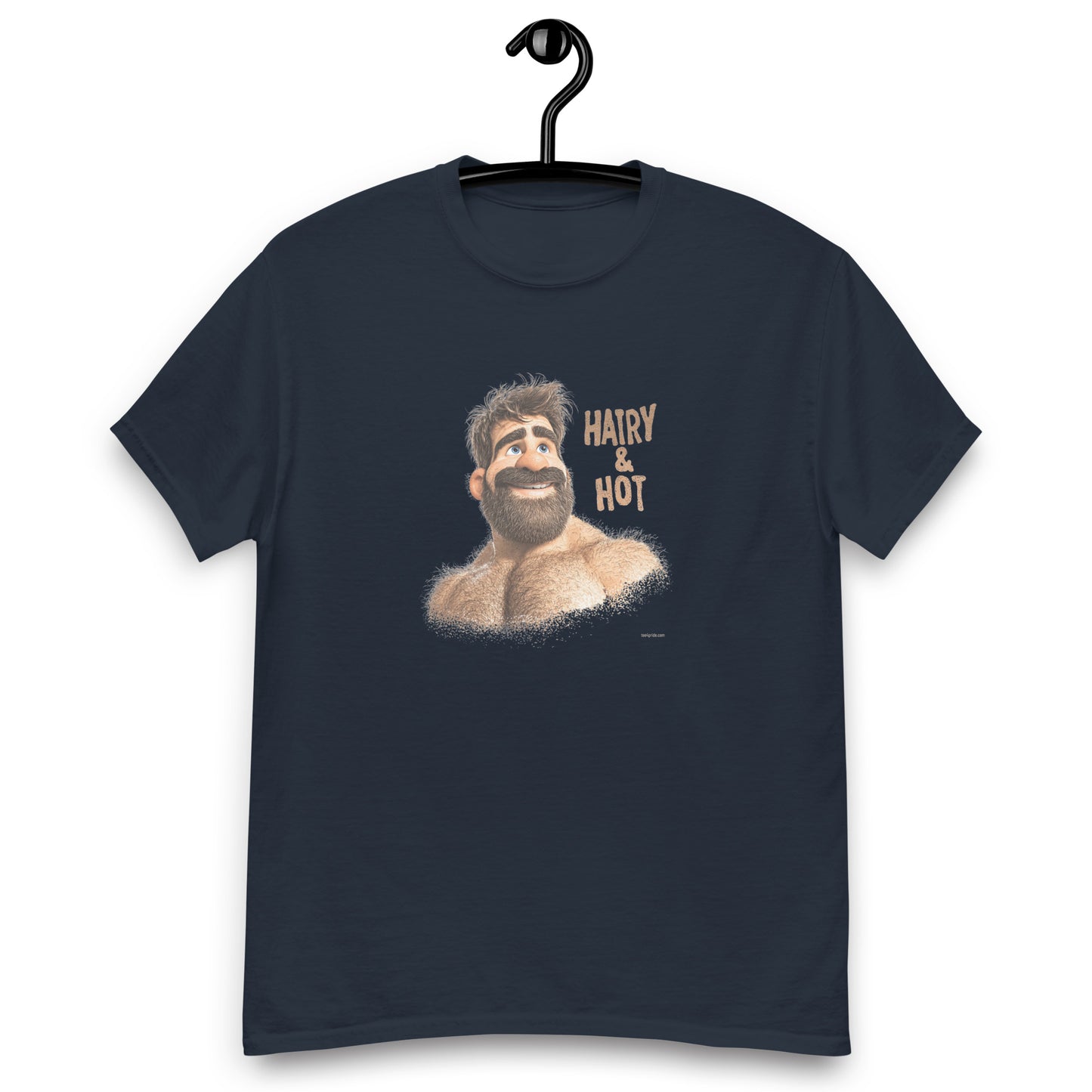 tee shirt homme poilu