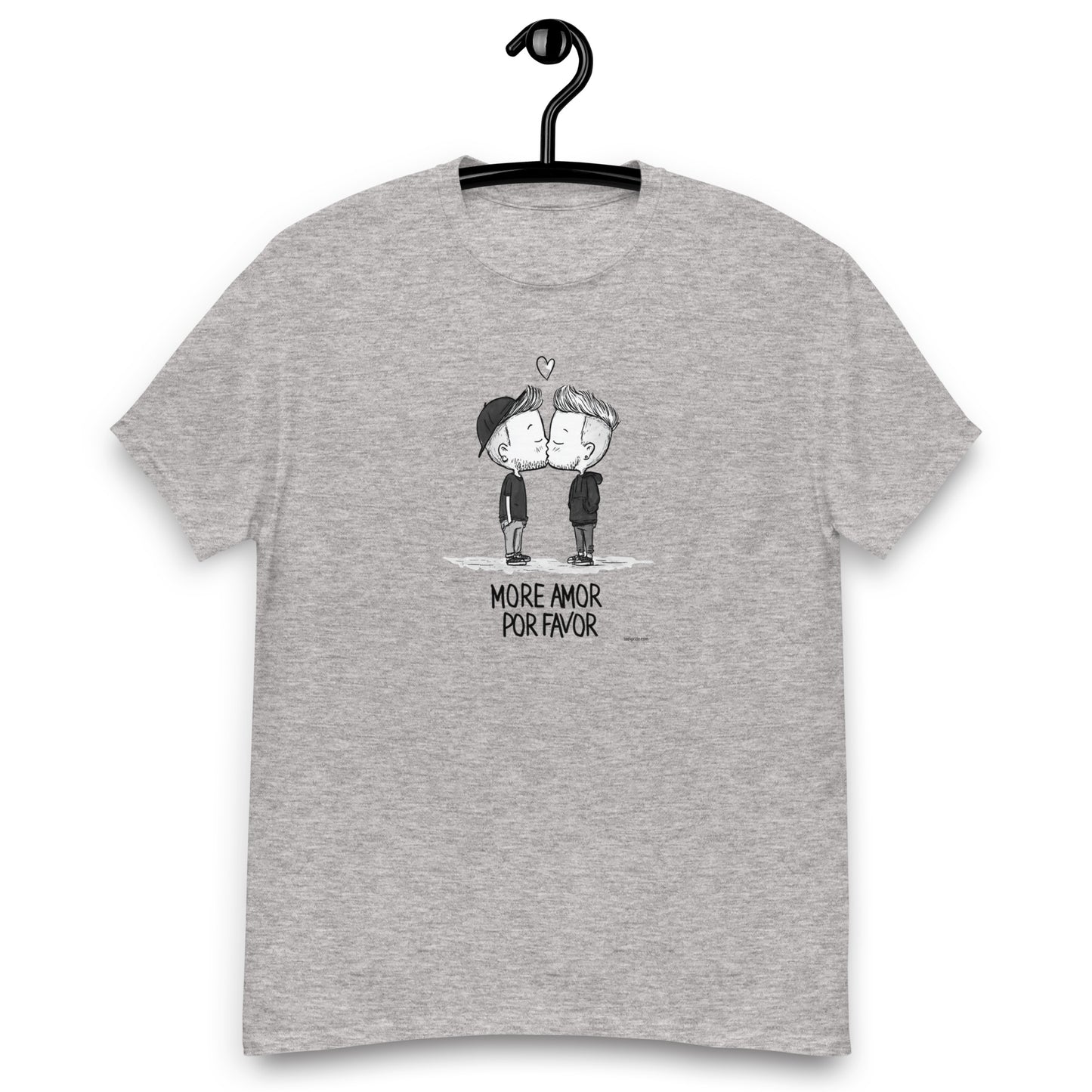 tee shirt more amor por favor gay