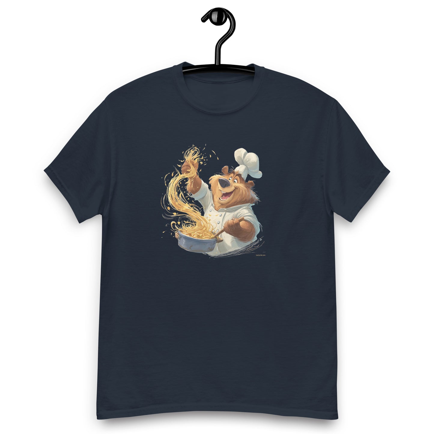 tee shirt ours cuisinier