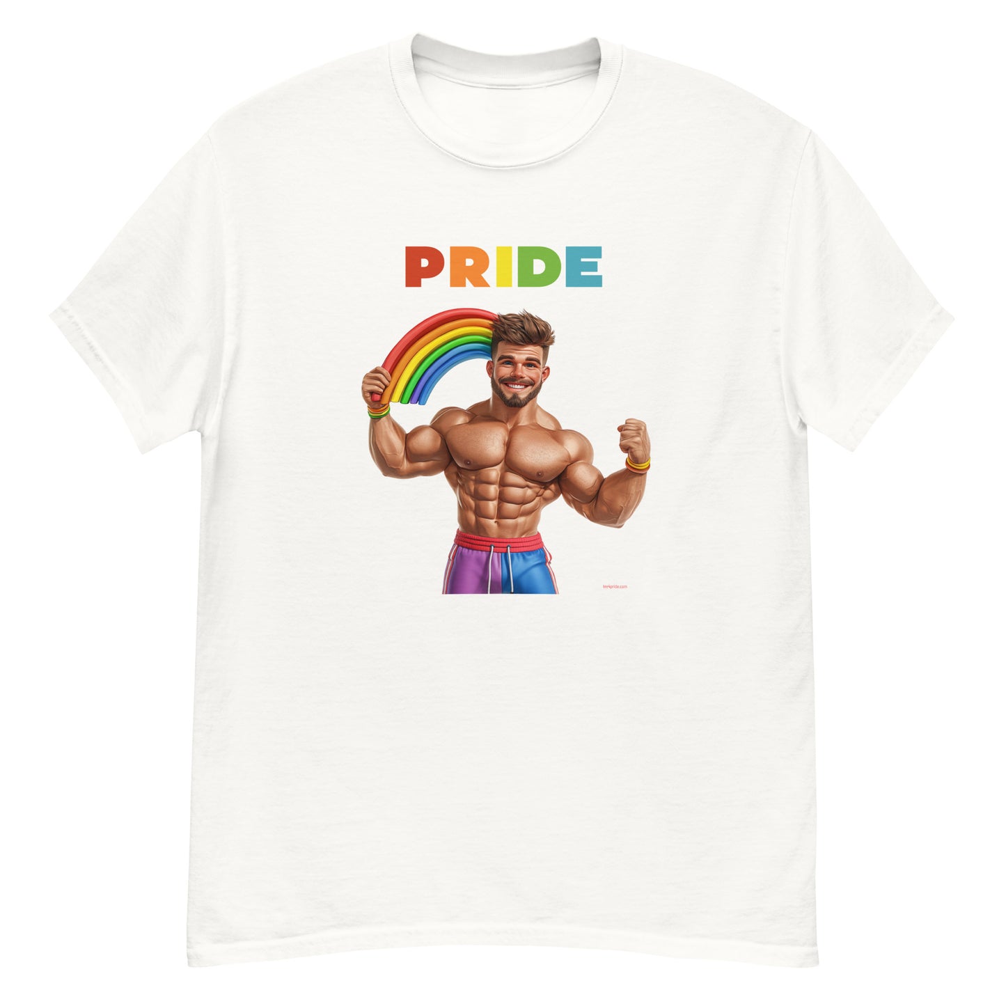tee shirt pride arc en ciel