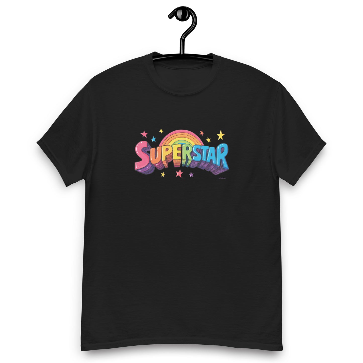 tee shirt rainbow superstar