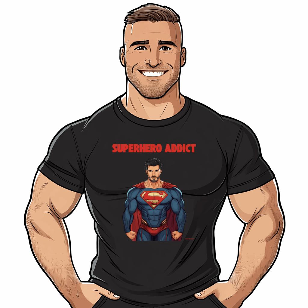 tshirt super heros gay