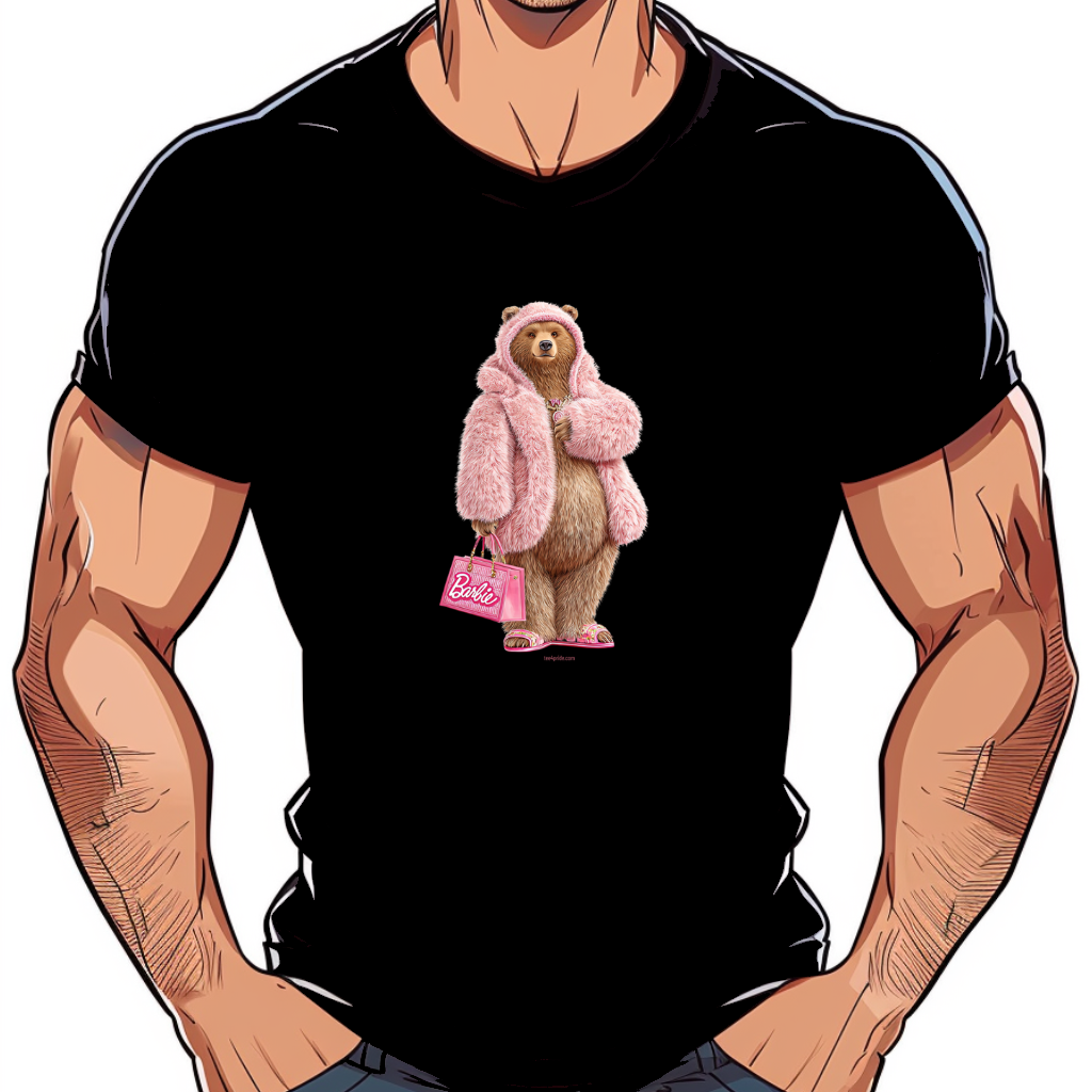 tshirt Barbie bear