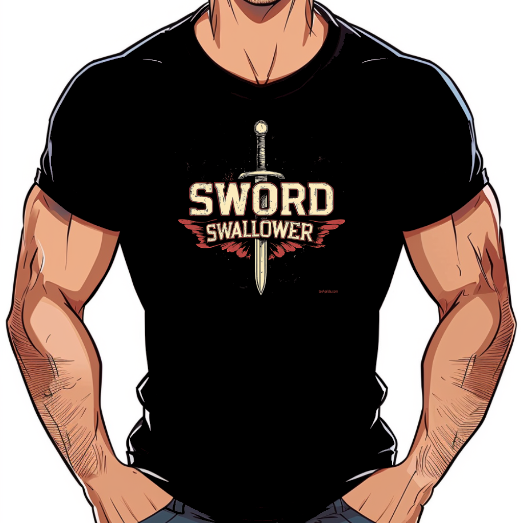 tshirt Lgbt homme avaleur de sabres