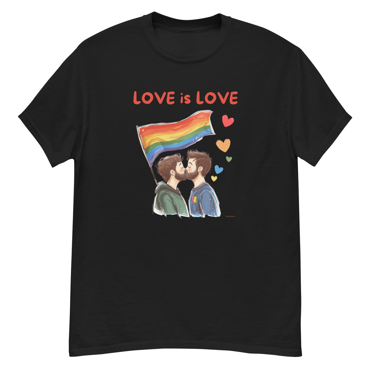 tshirt arc en ciel