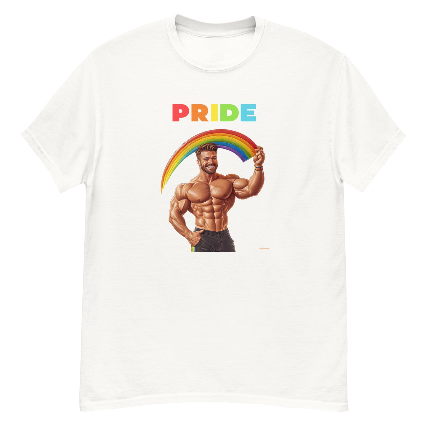 tshirt arc en ciel lgbt