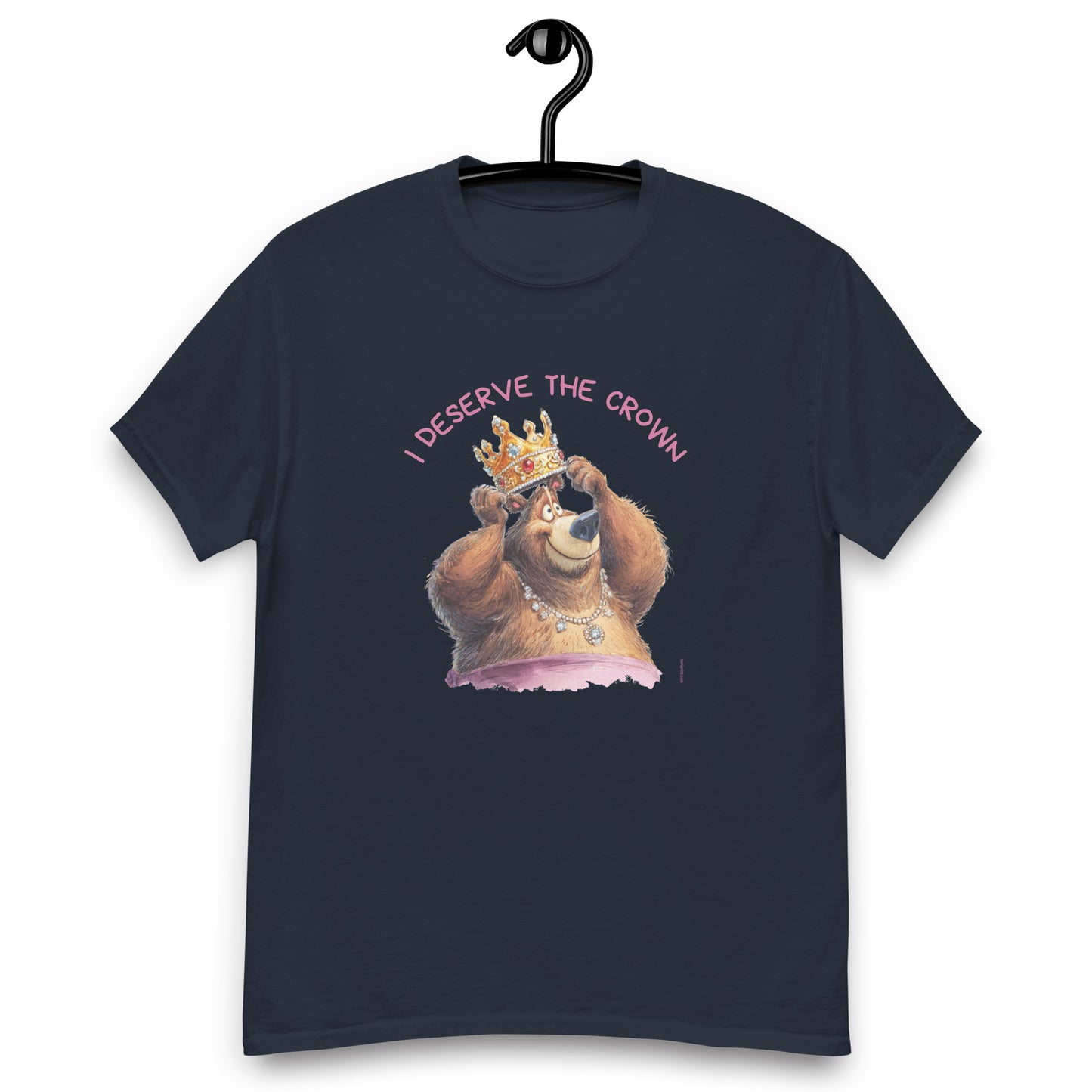 tshirt bear gay crown