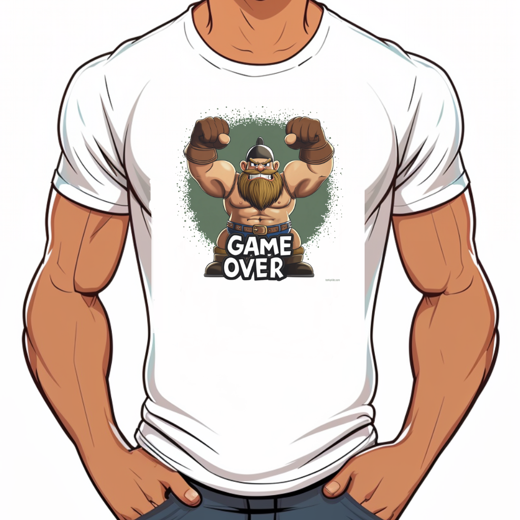 tshirt lgbt homme game over