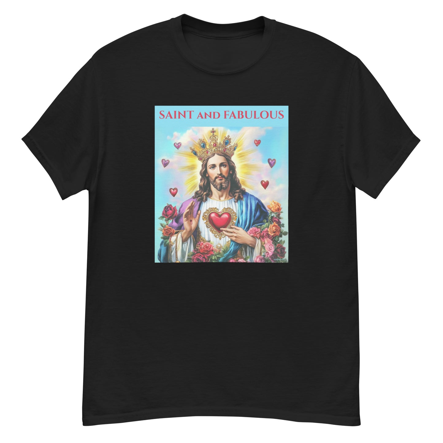 tshirt lgbt homme jesus