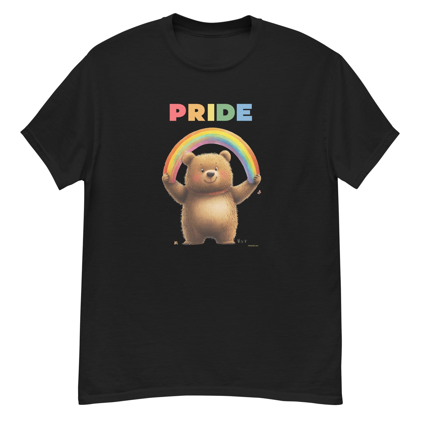 tshirt nounours rainbow