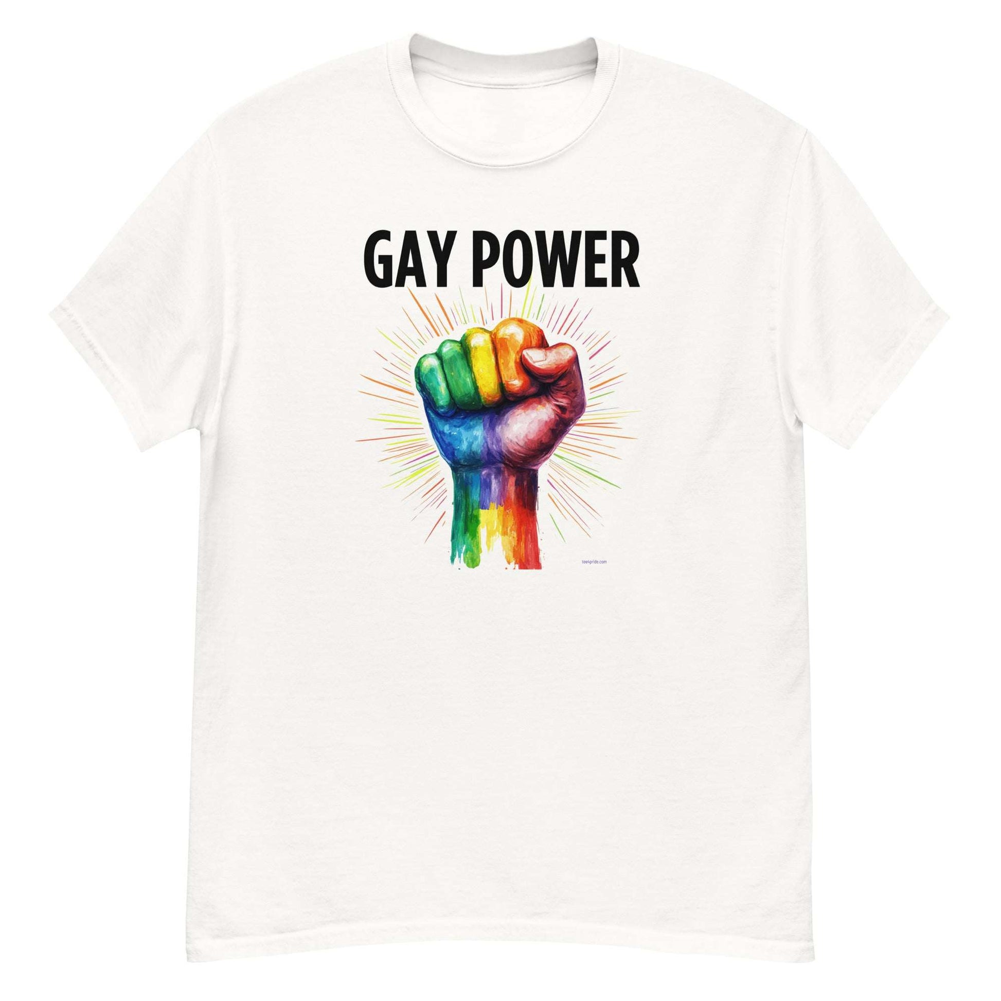 t-shirt gay arc en ciel
