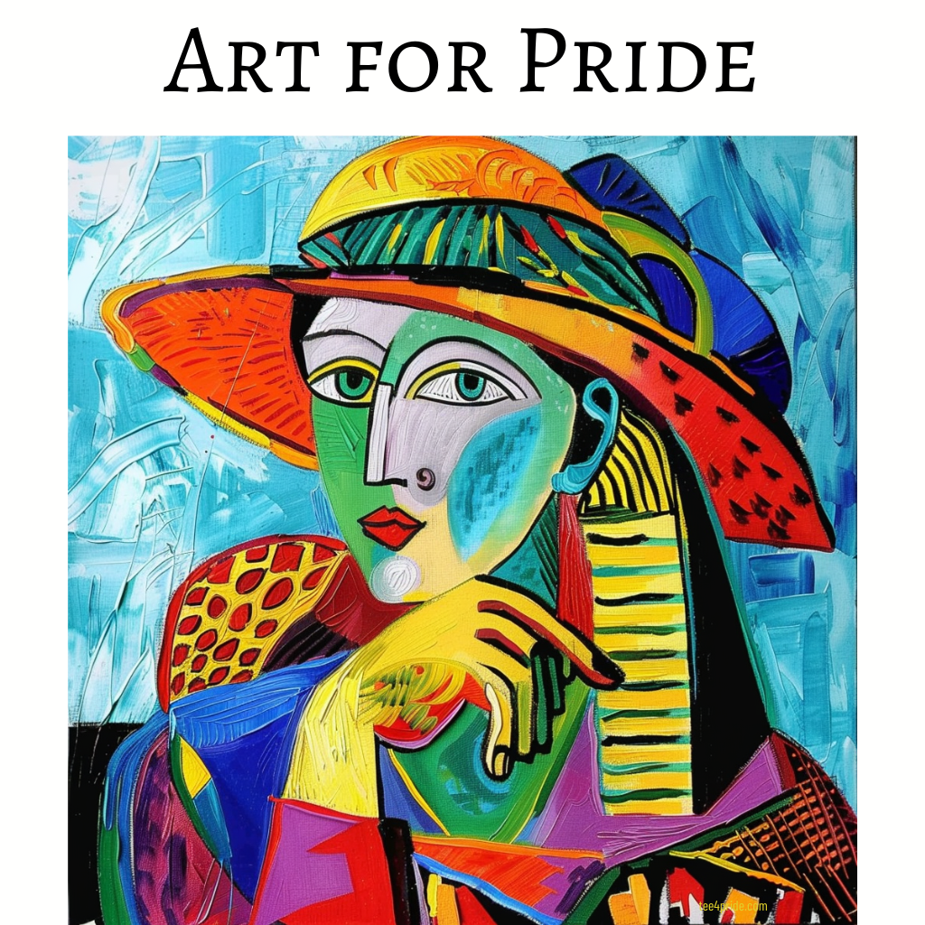 T-shirt PICASSO Gay "Art for Pride"