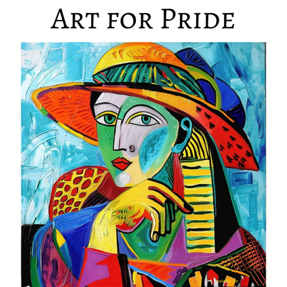 T-shirt PICASSO Gay "Art for Pride"