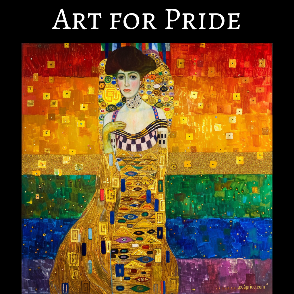 T-shirt KLIMT Gay "Art for Pride"