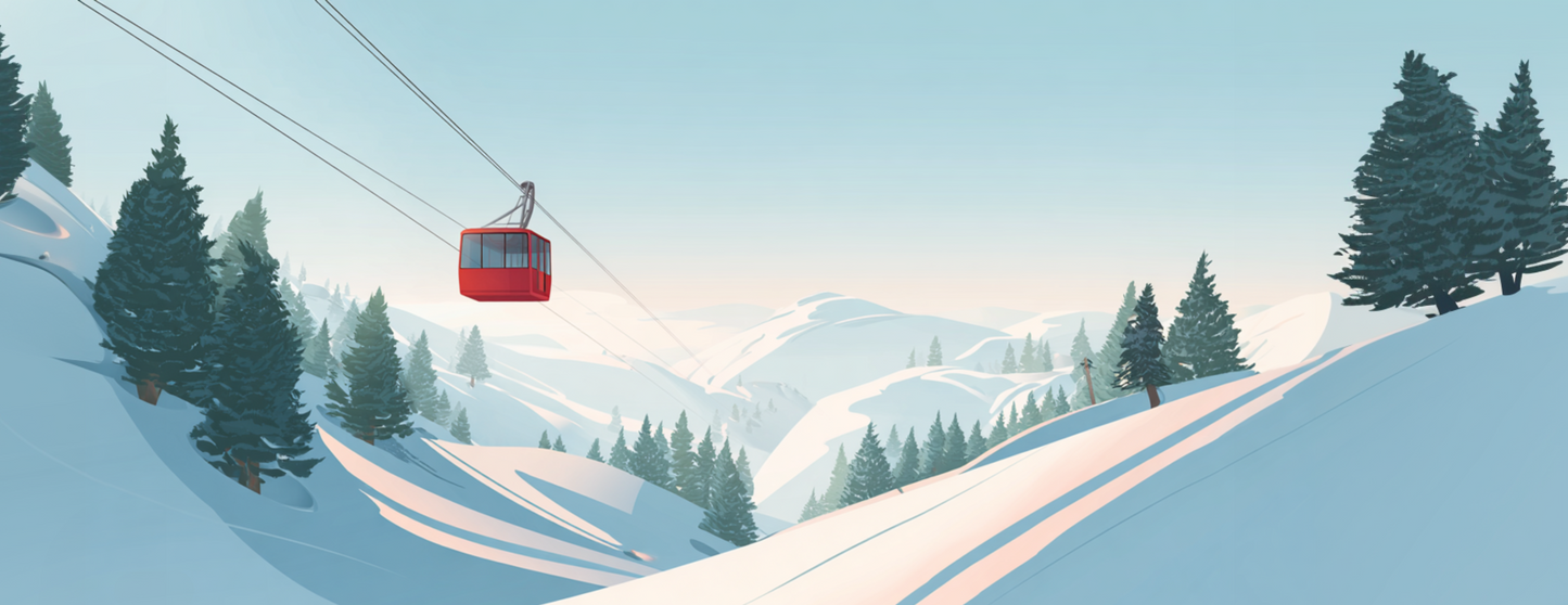 Tasse Mug Original "VALLÉE ENNEIGÉE" - Blanc