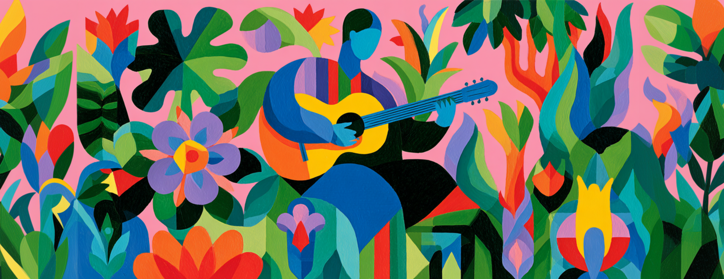 Tasse Mug Original "THE GUITARIST" - Noir