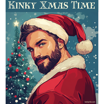 T-shirt Noël Gay "KINKY XMAS TIME"