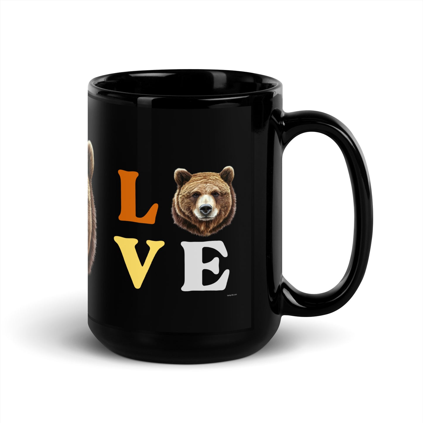 Mug Gay Bear Love Noir