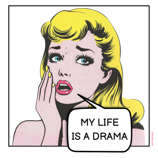 Mug Lgbt "MY LIFE IS A DRAMA" - Blanc / 5 couleurs au choix