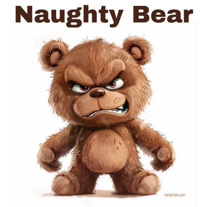 T-shirt Bear Gay "NAUGHTY BEAR"