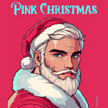 T-shirt Noël Gay "PINK CHRISTMAS"