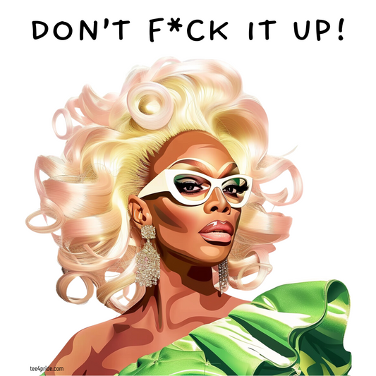 Mug Lgbt "DON'T F*CK IT UP!" - Blanc / 5 couleurs au choix