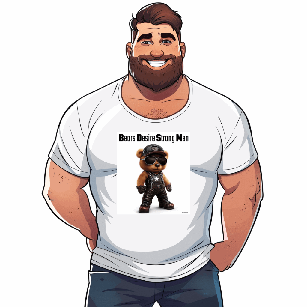 T shirt Bear Gay bdsm