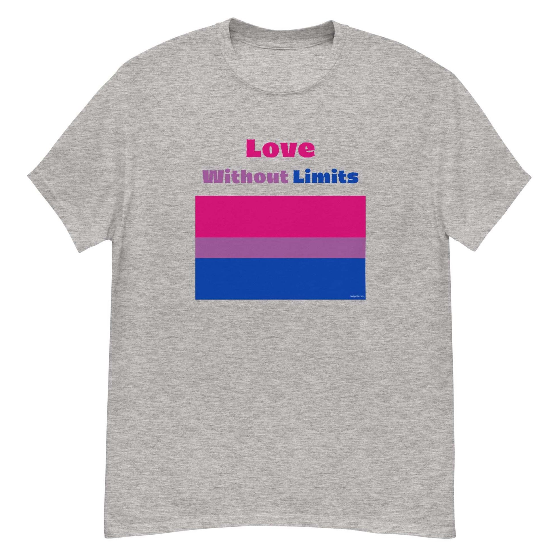 T shirt drapeau bisexuel lgbt