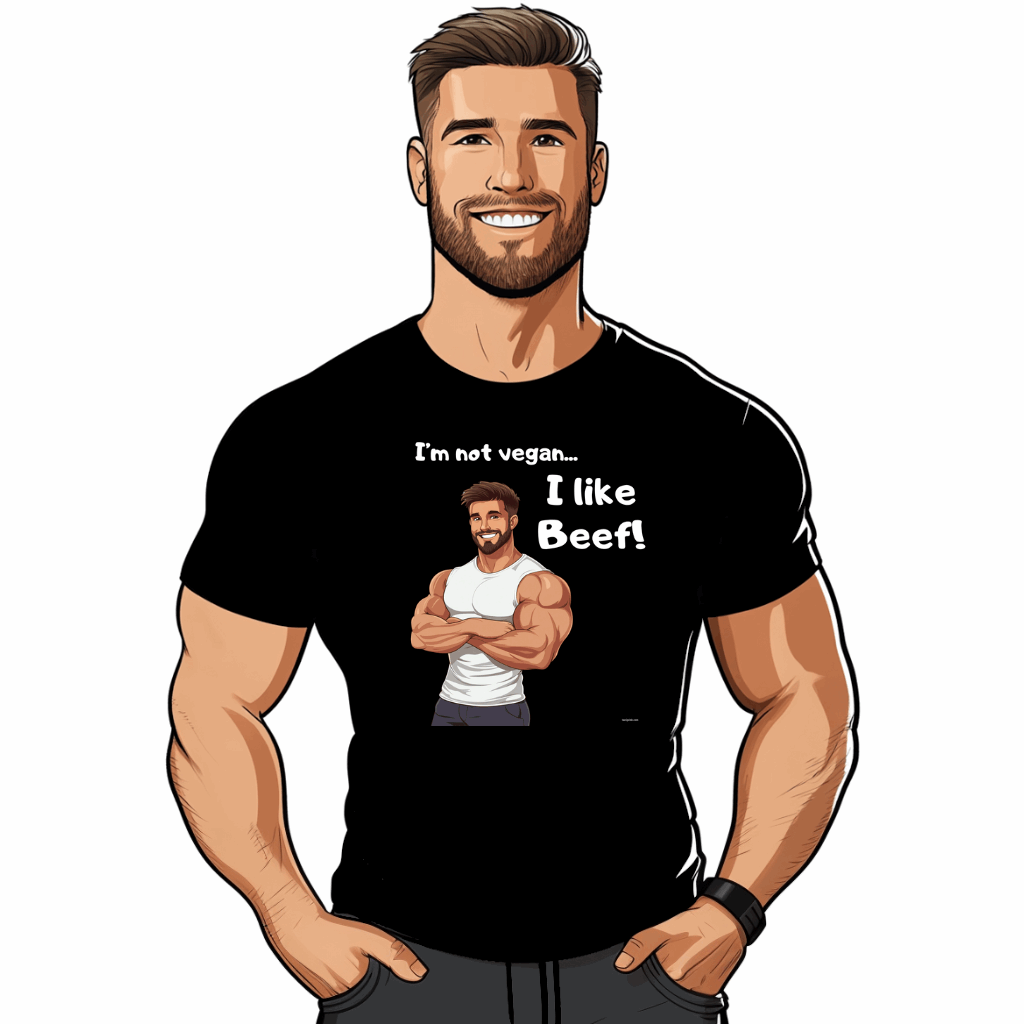 T shirt sexy lgbt I'm not vegan