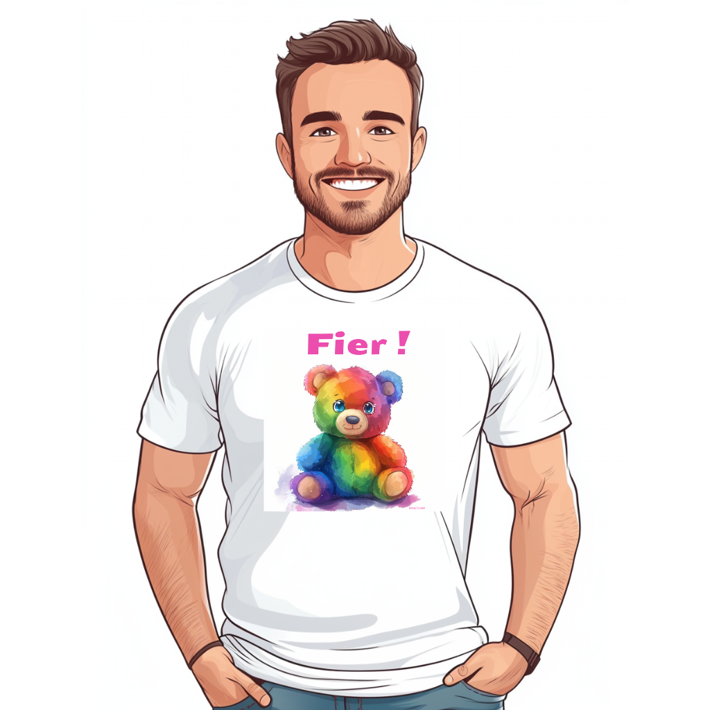 T-shirt_Bear_Gay_Rainbow_FIER