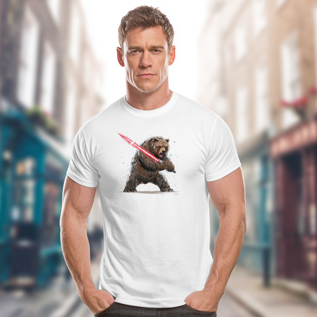 T-shirt Bear gay blanc