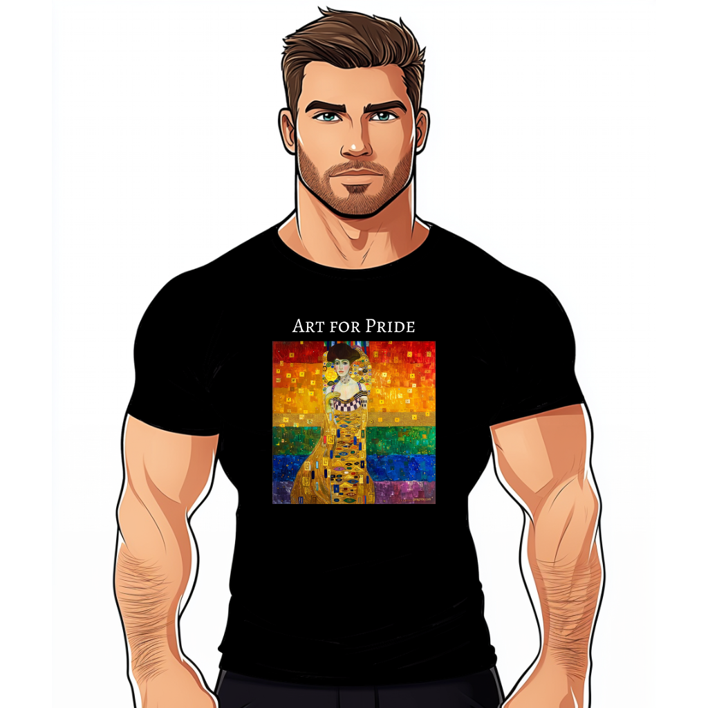 T-shirt Klimt Gay Art