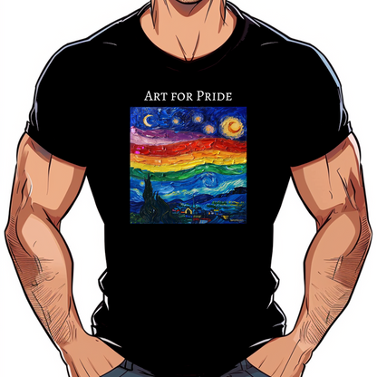 T-shirt Van Gogh Lgbt Art