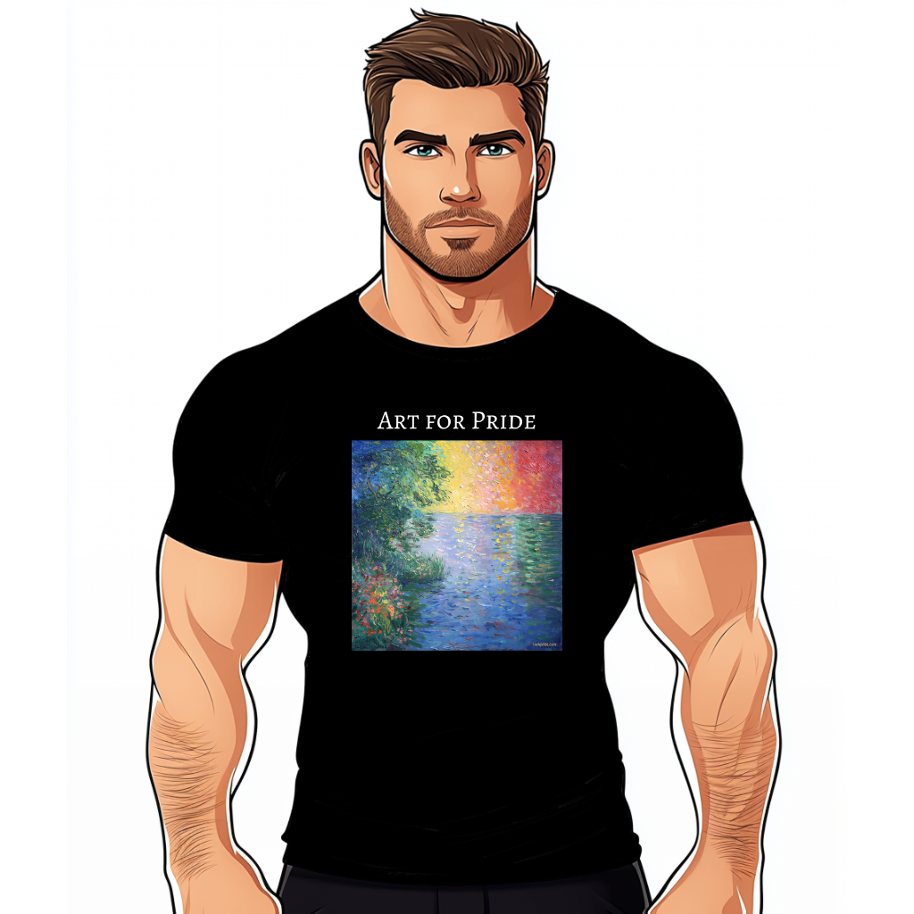 T shirt Claude Monet Lgbt Art