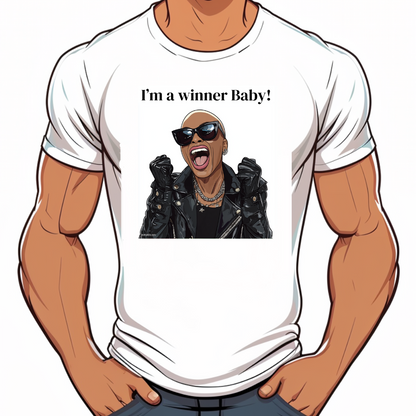 T shirt_Drag_Queen_Drag_Race_I_am_a_winner_baby