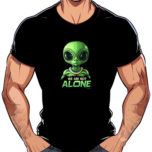 Tshirt Lgbt Alien rainbow