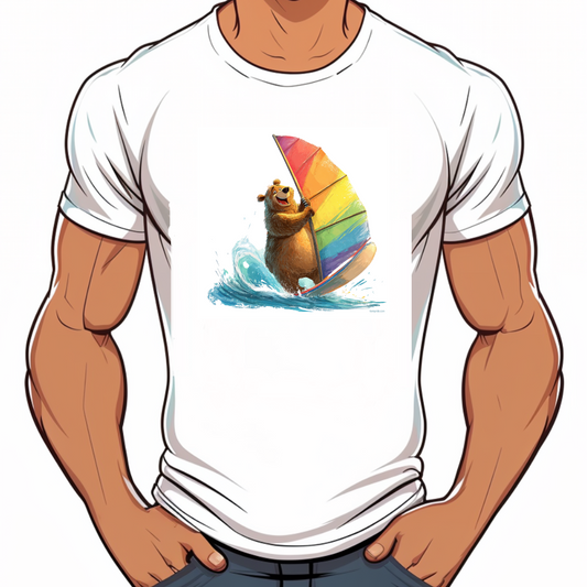 Tshirt Ours sportif