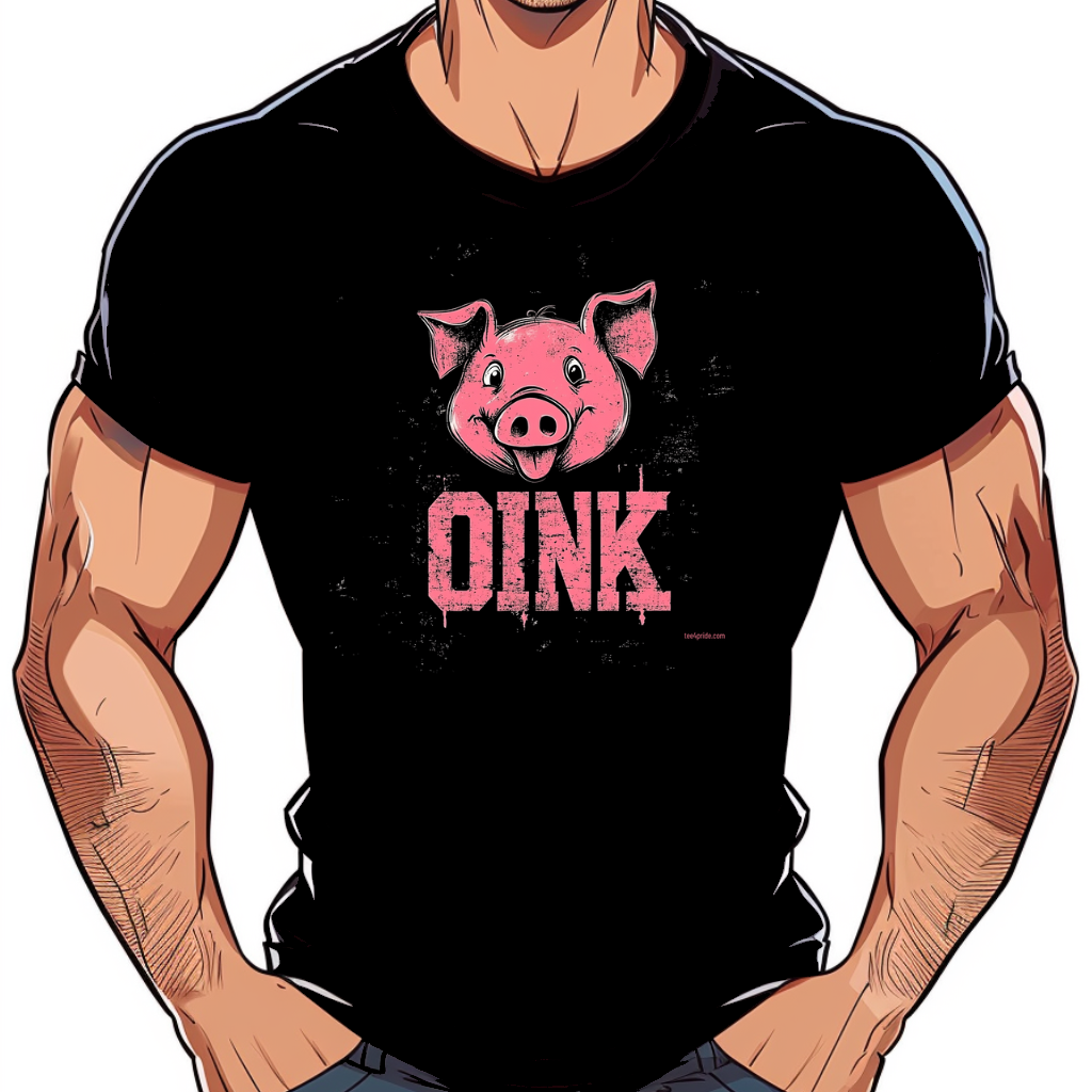 Tshirt gay Oink